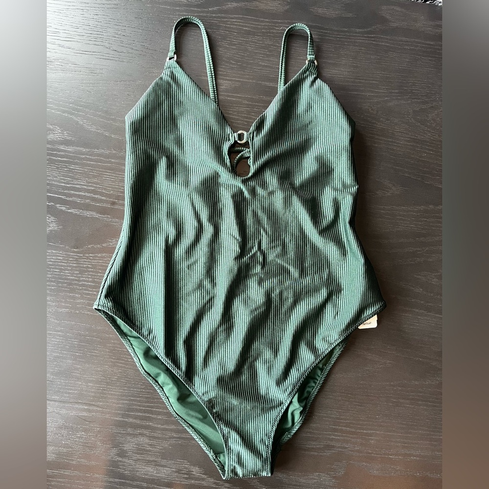 Aerie Forest Green One Piece